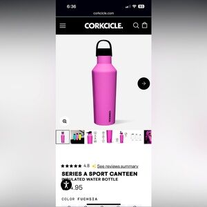 Corkcicle sports canteen 32 oz